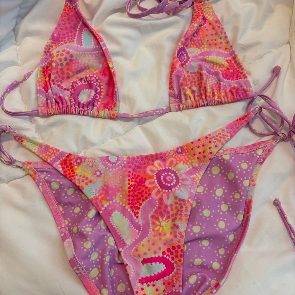 Kulani Kinis Pink and Purple Bikini